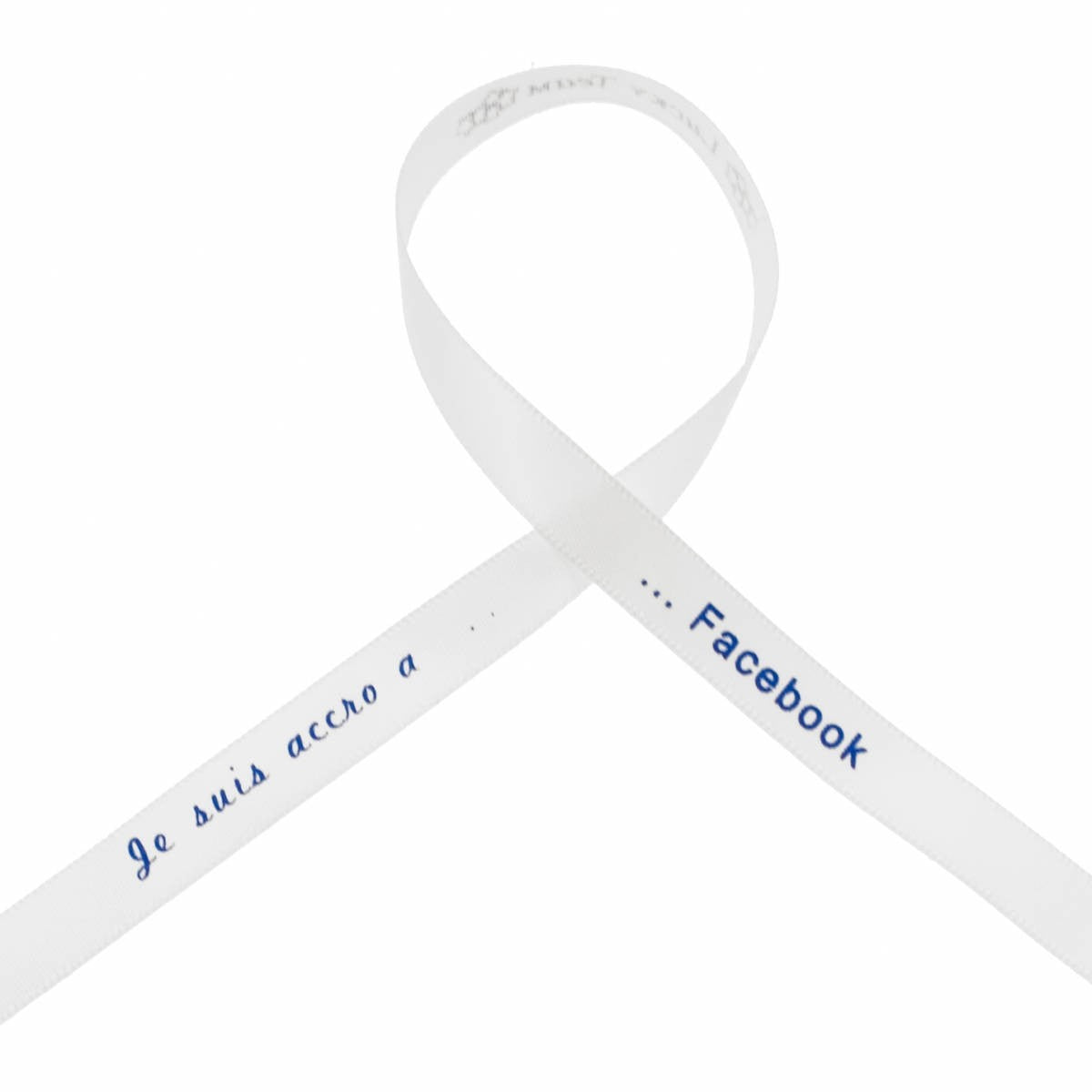 je suis accro a facebook - Bracelet Satin