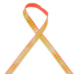 pied de poule neon - Bracelet Satin