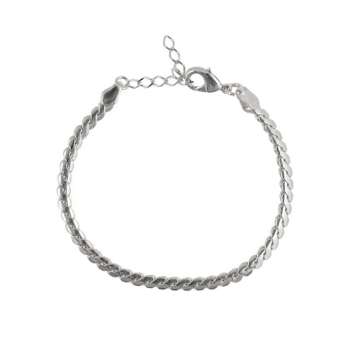 Bracelet argent maille égyptienne