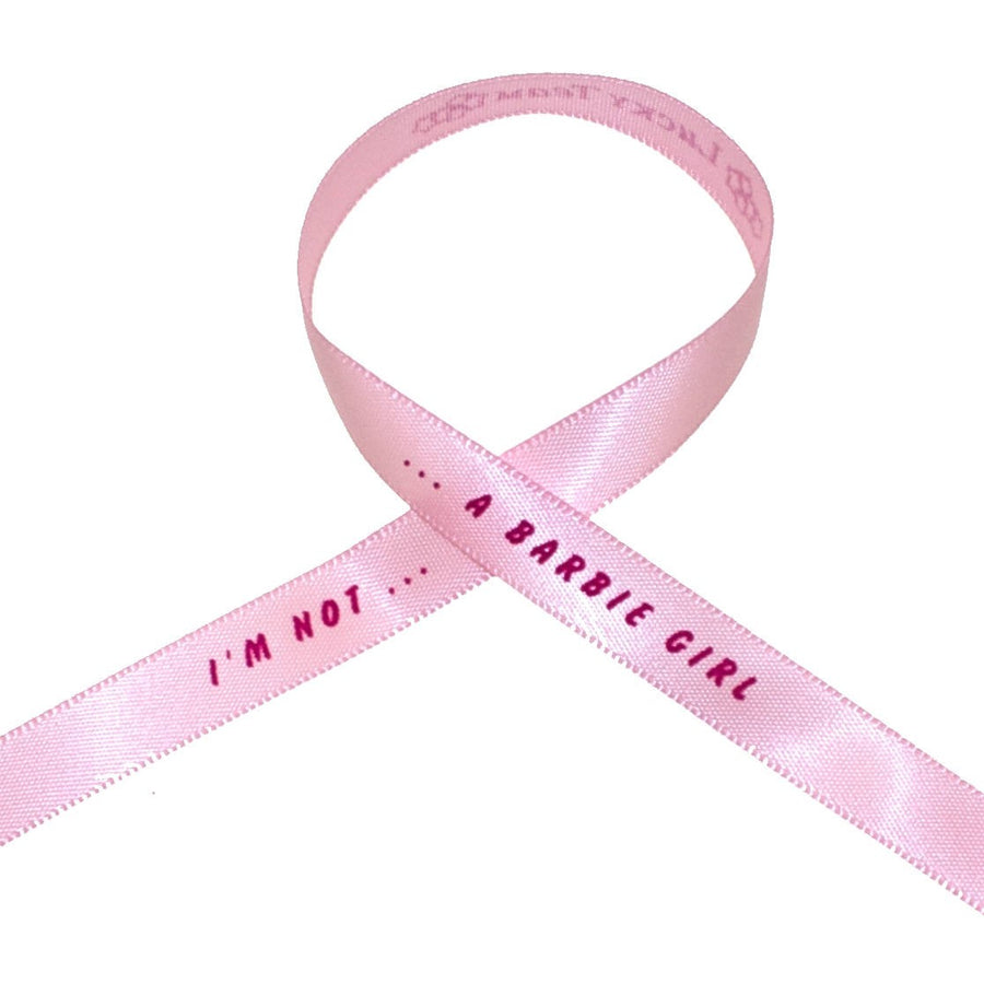 im not a barbie girl - Bracelet Satin