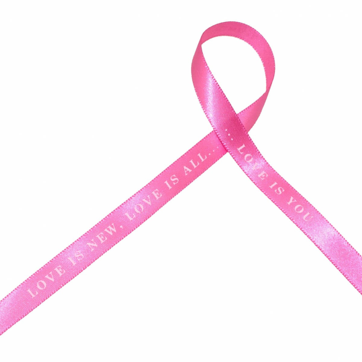 love is new love is all love is u - Bracelet Satin