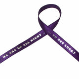 we are up all night to get lucky - Bracelet Satin