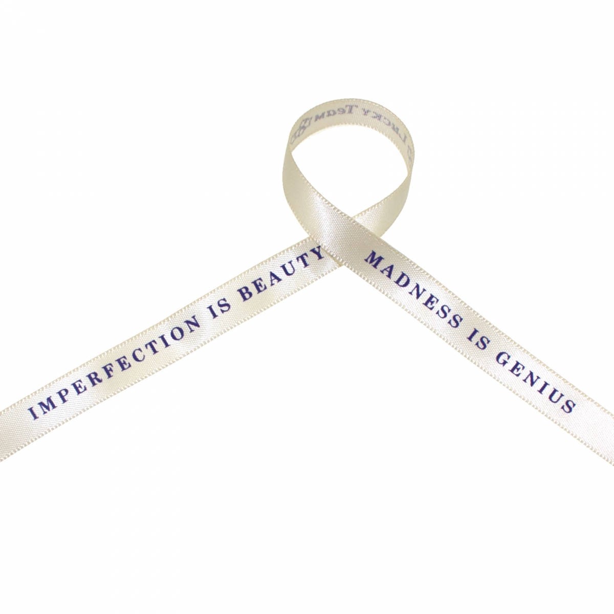 imperfection is beauty madness i genious - Bracelet Satin
