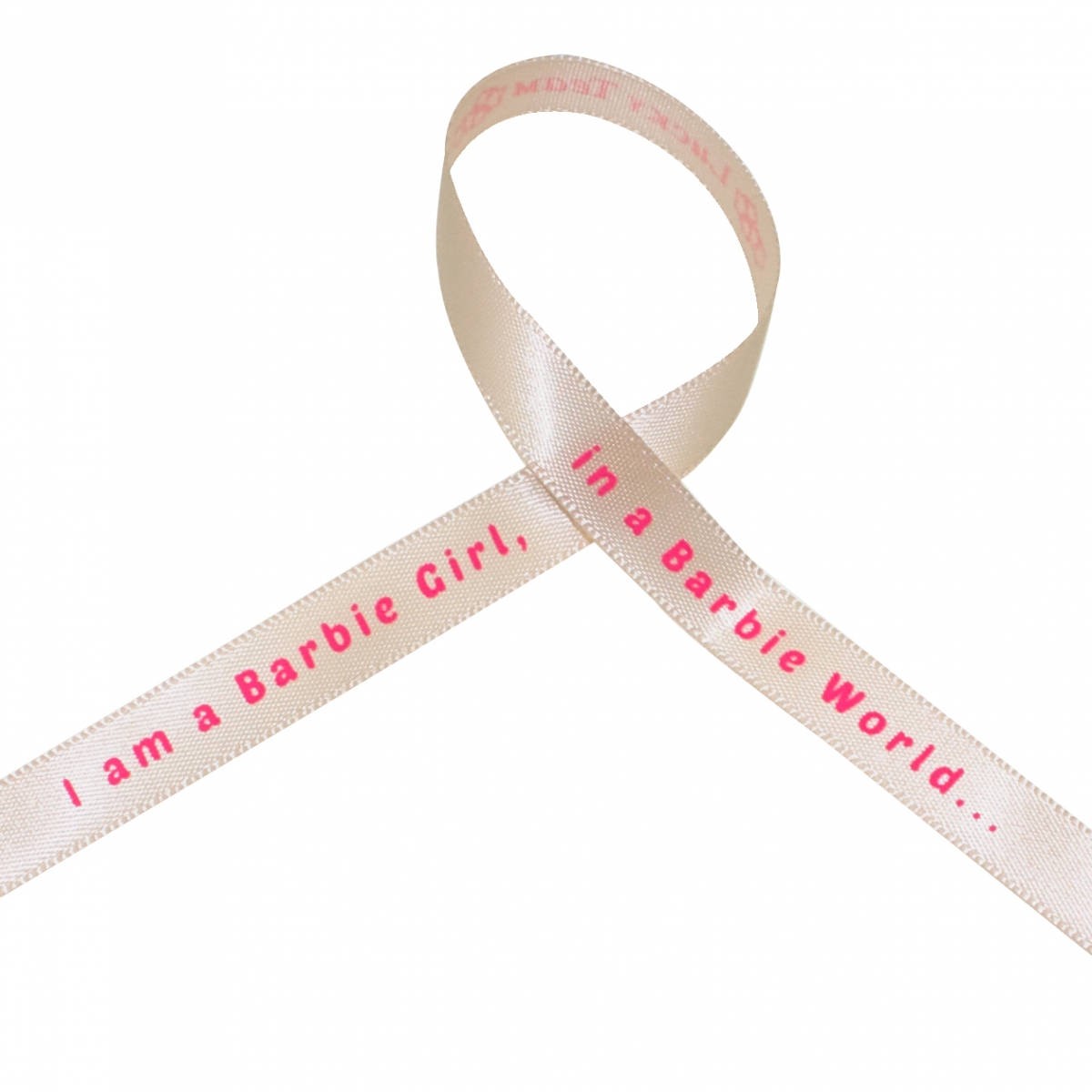 i am a barbie girl in a barbie world - Bracelet Satin