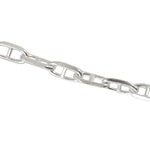 Collier argent maille marine