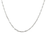 Collier argent maille marine - 42CM