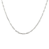Collier argent maille marine - 42CM