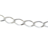 Collier argent maille rombo