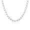 Collier argent maille rombo - 50CM