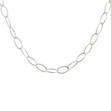 Collier argent maille ovale - 42CM