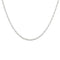 Collier argent maille jaseron ronde - 42CM