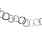 Bracelet argent maille ronde
