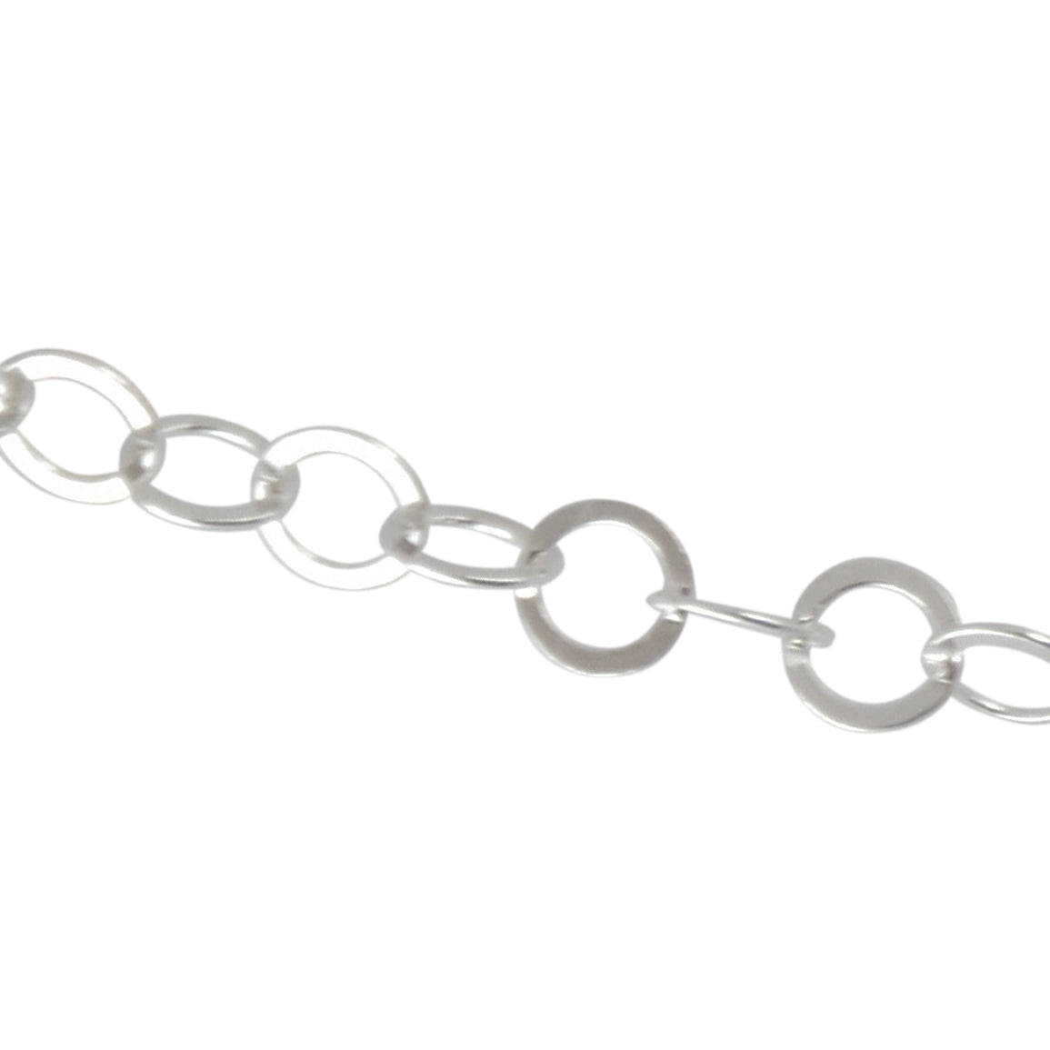 Collier argent maille ronde