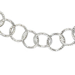 Bracelet argent maille ronde