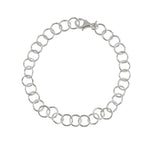 Bracelet argent maille ronde