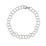 Bracelet argent maille ronde