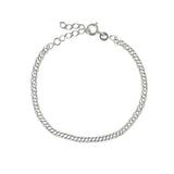 Bracelet argent maille egyptienne