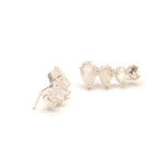 Earcuff en argent 925 et pierre de lune - Boucles d’oreilles