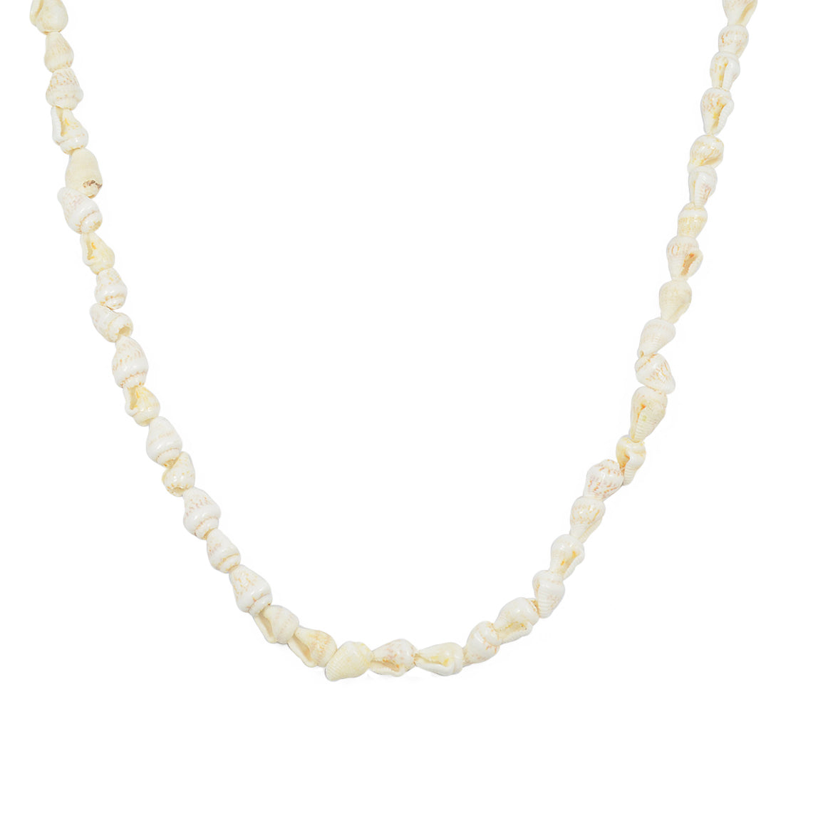 Collier doré et coquillages - 60CM