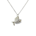 Collier poisson argent 925 queue articulée