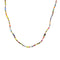 Collier doré et perles miyuki multicolores - 60CM