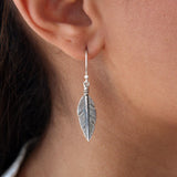 Boucles d’oreilles en argent 925 oxydé - Boucles d’oreilles