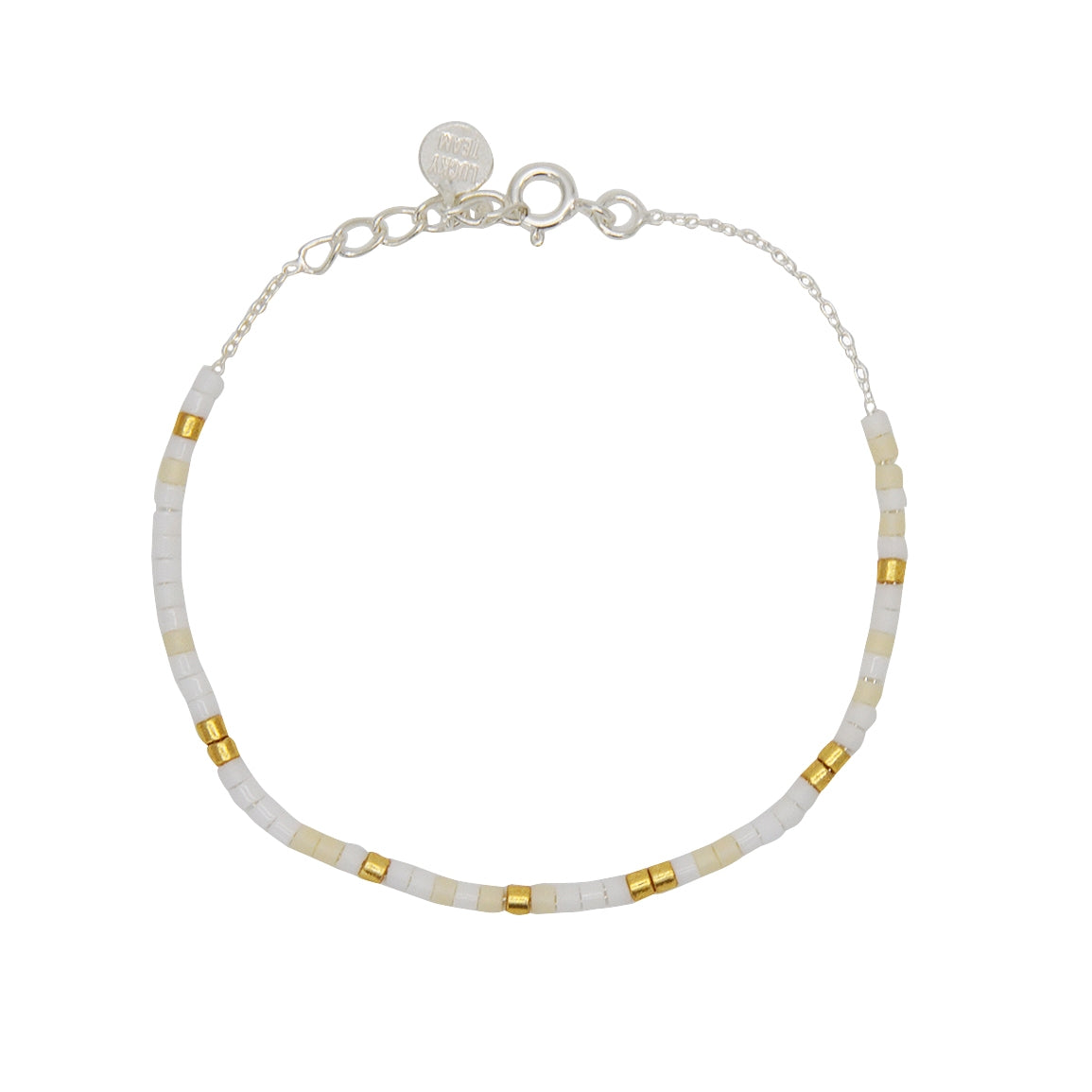 Bracelet argent 925 et perles