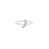 Bague demi-lune en argent 925 - Bagues