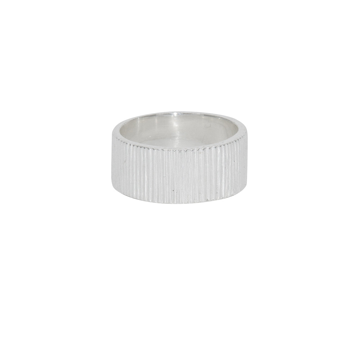 Bague striée en argent 925 - Bagues