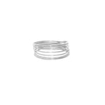 Bague ressort en argent 925 - Bagues