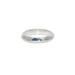 Bague anneau martelé en argent 925 - Bagues