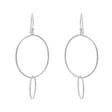 Boucles d'oreilles argent 925 martelées