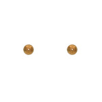 Boucles dorées boule
