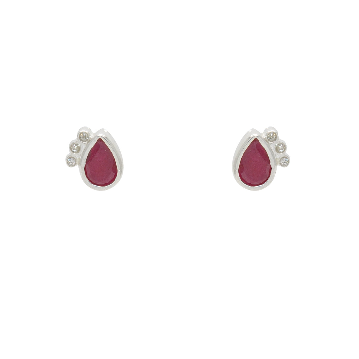 Boucles argent 925 et pierres