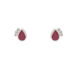 Boucles argent 925 et pierres