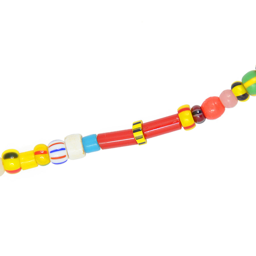 Collier perles mix africaines
