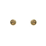 Boucles d’oreilles dorées smile