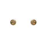 Boucles d’oreilles dorées smile