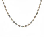 Collier doré et labradorite