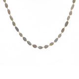 Collier doré et labradorite