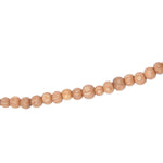 Collier perles fines en bois