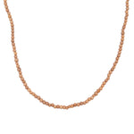 Collier perles fines en bois