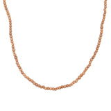 Collier perles fines en bois