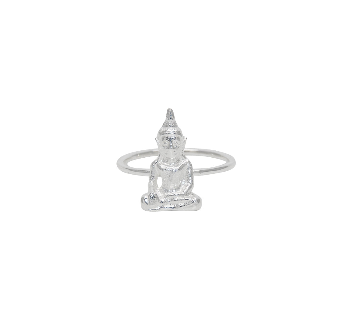 Bague Bouddha en argent 925 - Bagues
