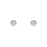 Boucles d’oreilles argent 925 soleil et pierre