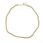 Collier perles fines bois de coco