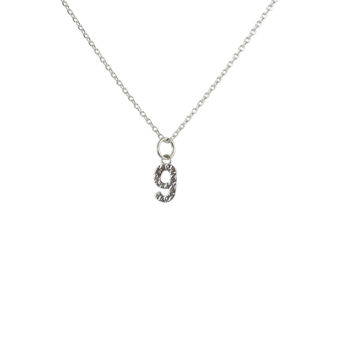 Luckyteam bijoux femme argent 925 collier chiffre 9