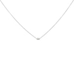 Collier argent 925 tube