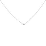 Collier argent 925 tube