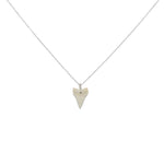 Collier argent 925 pendentif dent de requin